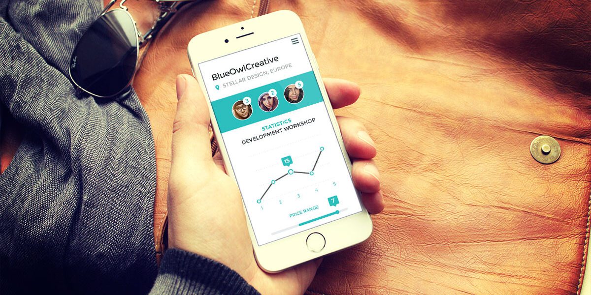 Person holding an iPhone displaying a health tracking app.